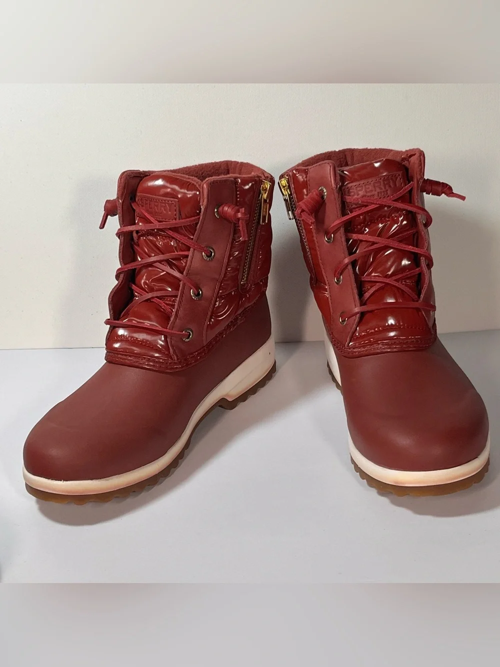 Sperry Maritime Repel Lace-Up Ankle Boots
